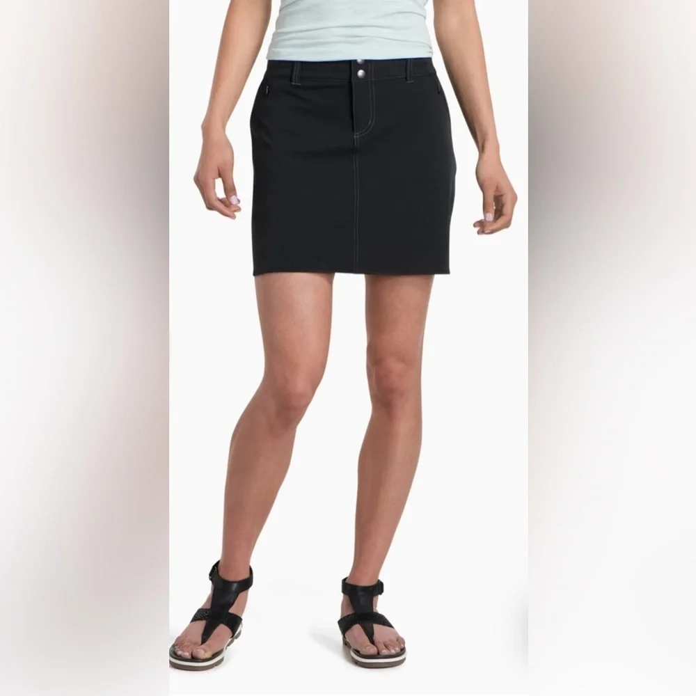 **NWT** Kuhl Strattus Black Women's Skirt